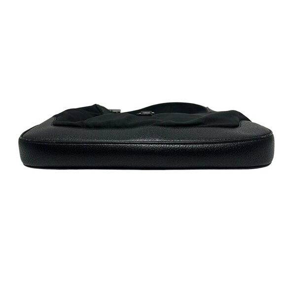 Auth GUCCI Jackie 13306 Black Nylon Leather - Shoulder Bag - Picture 4 of 10